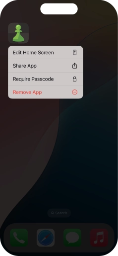 Press Require Passcode. Press Require Passcode.