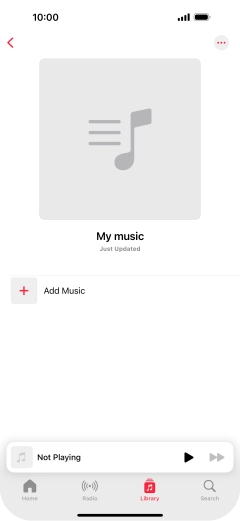 Press Add Music. Press Add Music.