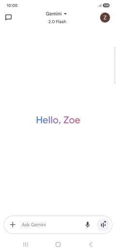 Press the profile icon. Press the profile icon.