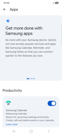 Press the indicator next to the required extension to turn on the function. Press the indicator next to the required extension to turn on the function.