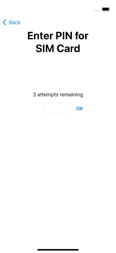 If your SIM is locked, key in your PIN and press OK. The default PIN is 1111. If your SIM is locked, key in your PIN and press OK. The default PIN is 1111.
