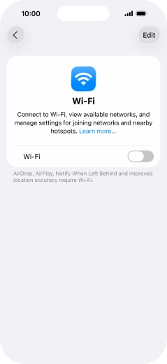 Press the indicator next to Press the indicator next to