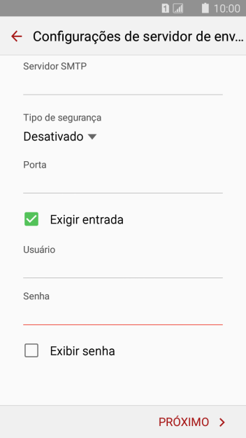 Pressione PRÓXIMO. Pressione PRÓXIMO.