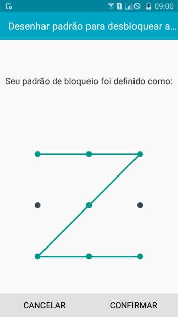 Repita o código do celular selecionado, e pressione CONFIRMAR. Repita o código do celular selecionado, e pressione CONFIRMAR.