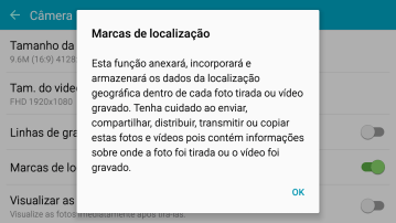 Se você quiser ativar a função, deve pressionar OK. Se você quiser ativar a função, deve pressionar OK.