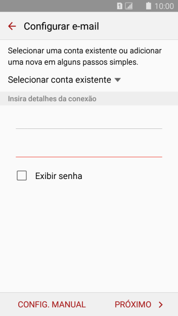 Pressione PRÓXIMO. Pressione PRÓXIMO.