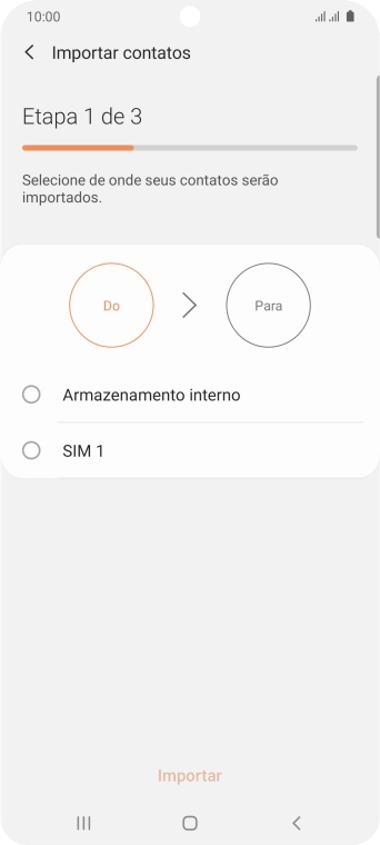 Pressione o chip desejado. Pressione o chip desejado.