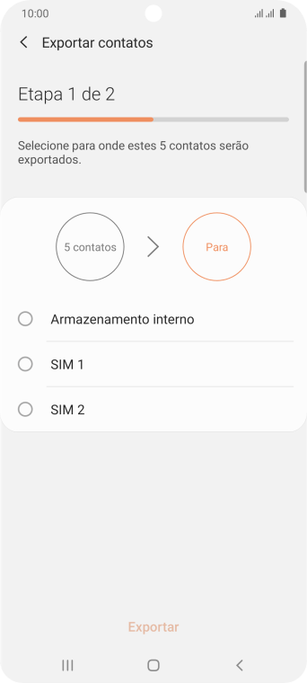 Pressione o chip desejado. Pressione o chip desejado.