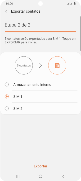 Pressione Exportar. Pressione Exportar.