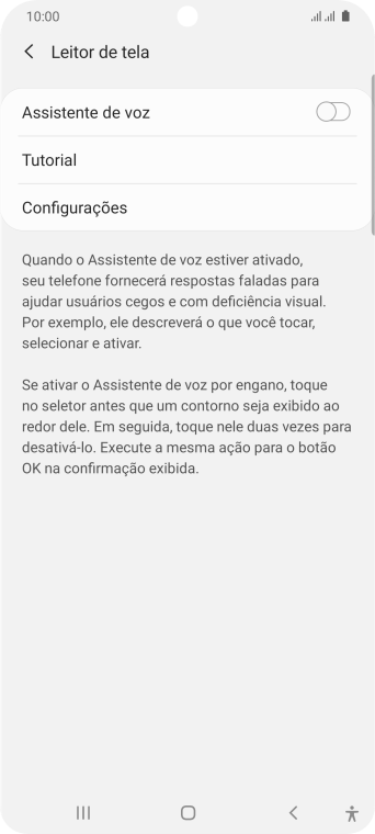 Pressione Configurações. Pressione Configurações.
