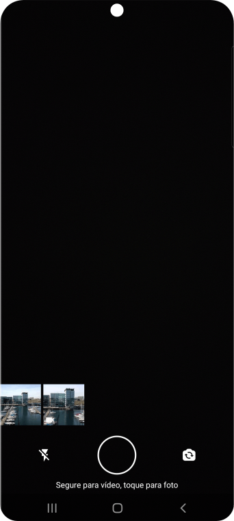 Pressione a foto ou o vídeo desejado. Pressione a foto ou o vídeo desejado.