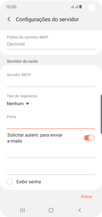 Pressione o indicador ao lado de Pressione o indicador ao lado de