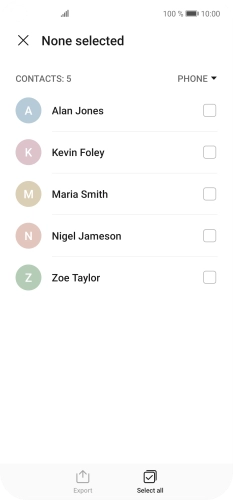 Press Select all. Press Select all.