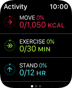 Keep sliding upwards to see the number of steps, distance and number of floors you've covered. Keep sliding upwards to see the number of steps, distance and number of floors you've covered.