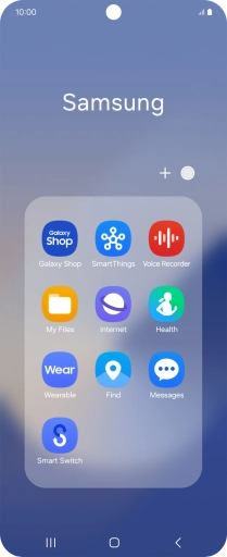 Open a supported app, e.g. Messages. Open a supported app, e.g. Messages.