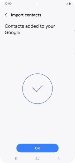 Press OK. Press OK.