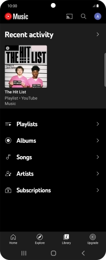 Press the required category and go to the required audio file. Press the required category and go to the required audio file.