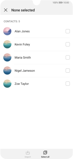 Press Select all. Press Select all.