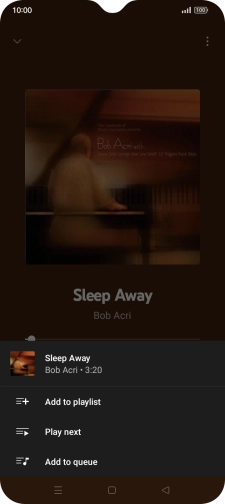 Press Add to playlist. Press Add to playlist.