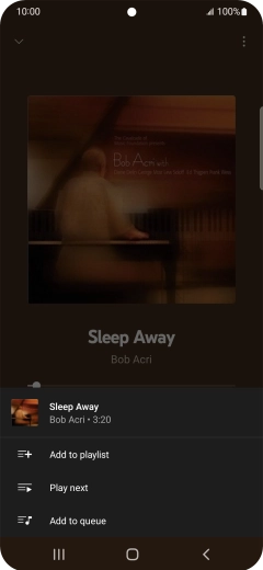 Press Add to playlist. Press Add to playlist.