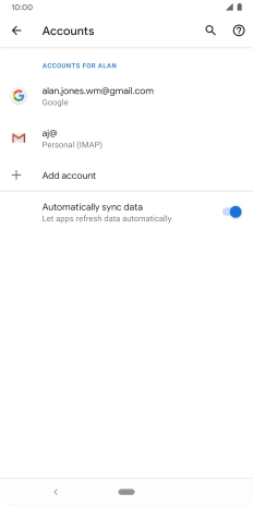 Press the Home key to return to the home screen. Press the Home key to return to the home screen.