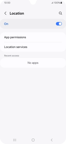 Press App permissions. Press App permissions.
