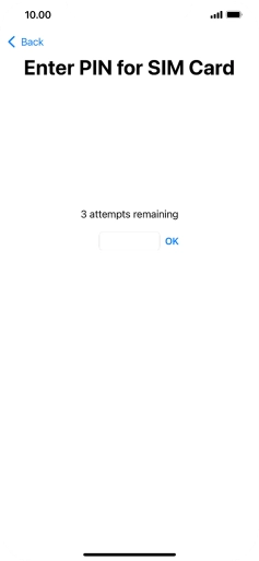 If your SIM is locked, key in your PIN and press OK. The default PIN is 1111. If your SIM is locked, key in your PIN and press OK. The default PIN is 1111.