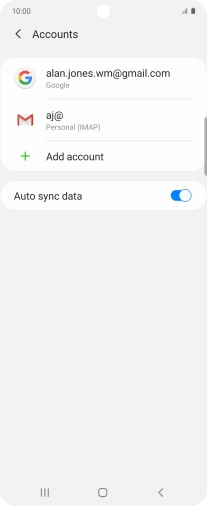 Press the Home key to return to the home screen. Press the Home key to return to the home screen.