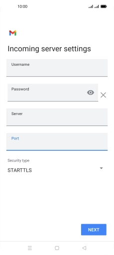 Press the drop down list below Press the drop down list below
