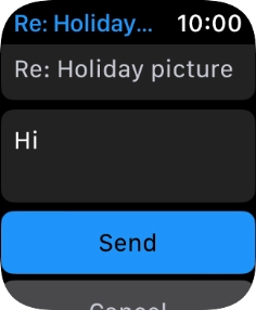 Press Send. Press Send.