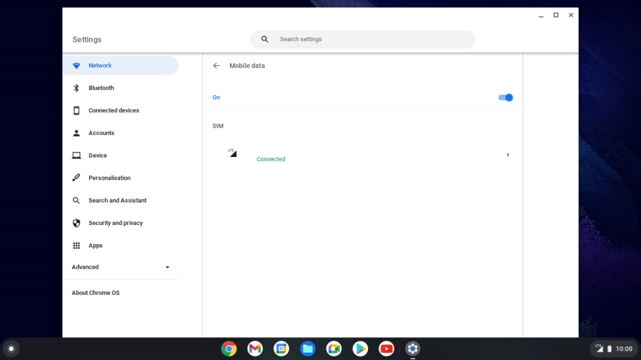 Click arrow right. Click arrow right.