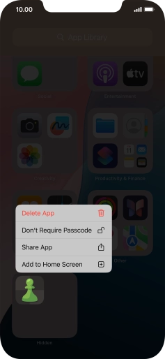 Press Don't Require Passcode. Press Don't Require Passcode.