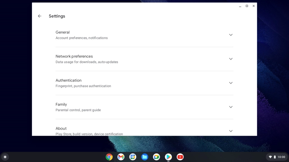 Click Network preferences. Click Network preferences.