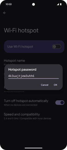 Press OK. Press OK.