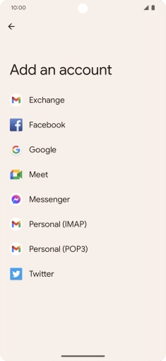 Press Personal (POP3). Press Personal (POP3).