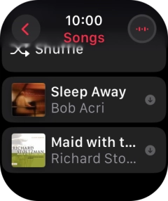 Go to the required category or playlist and press the required audio file. Go to the required category or playlist and press the required audio file.