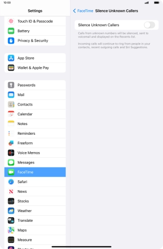 Press the indicator next to Press the indicator next to