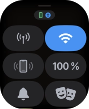 Press the required function to open an application or turn the function on or off. Press the required function to open an application or turn the function on or off.