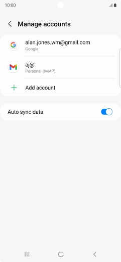 Press the Home key to return to the home screen. Press the Home key to return to the home screen.