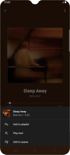 Press Add to playlist. Press Add to playlist.