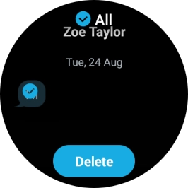 Press Delete. Press Delete.