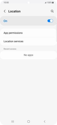 Press App permissions. Press App permissions.