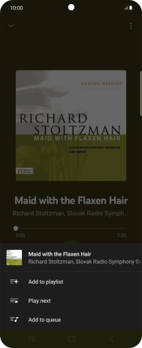 Press Add to playlist. Press Add to playlist.
