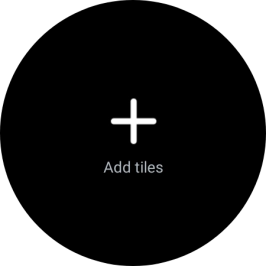 Press Add tiles. Press Add tiles.