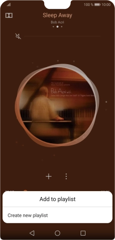 Press Create new playlist. Press Create new playlist.