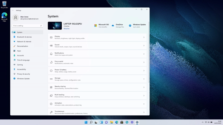 Click Windows Update. Click Windows Update.