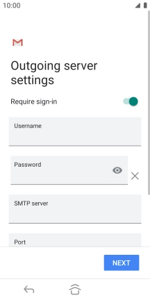 Press the indicator next to Press the indicator next to
