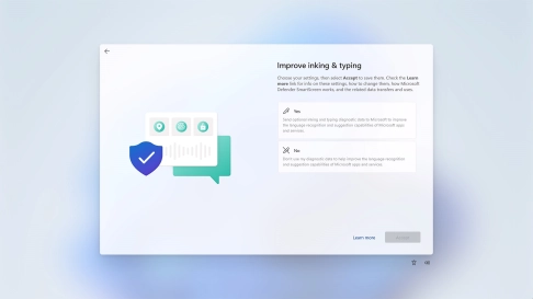 Click the required setting. Click the required setting.