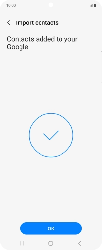 Press OK. Press OK.