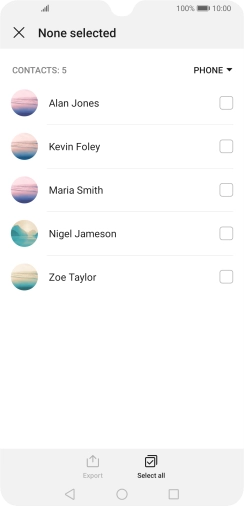 Press Select all. Press Select all.